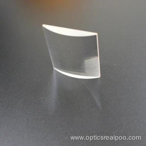 12.7 mm Square Fused silica PCX Cylinder lens